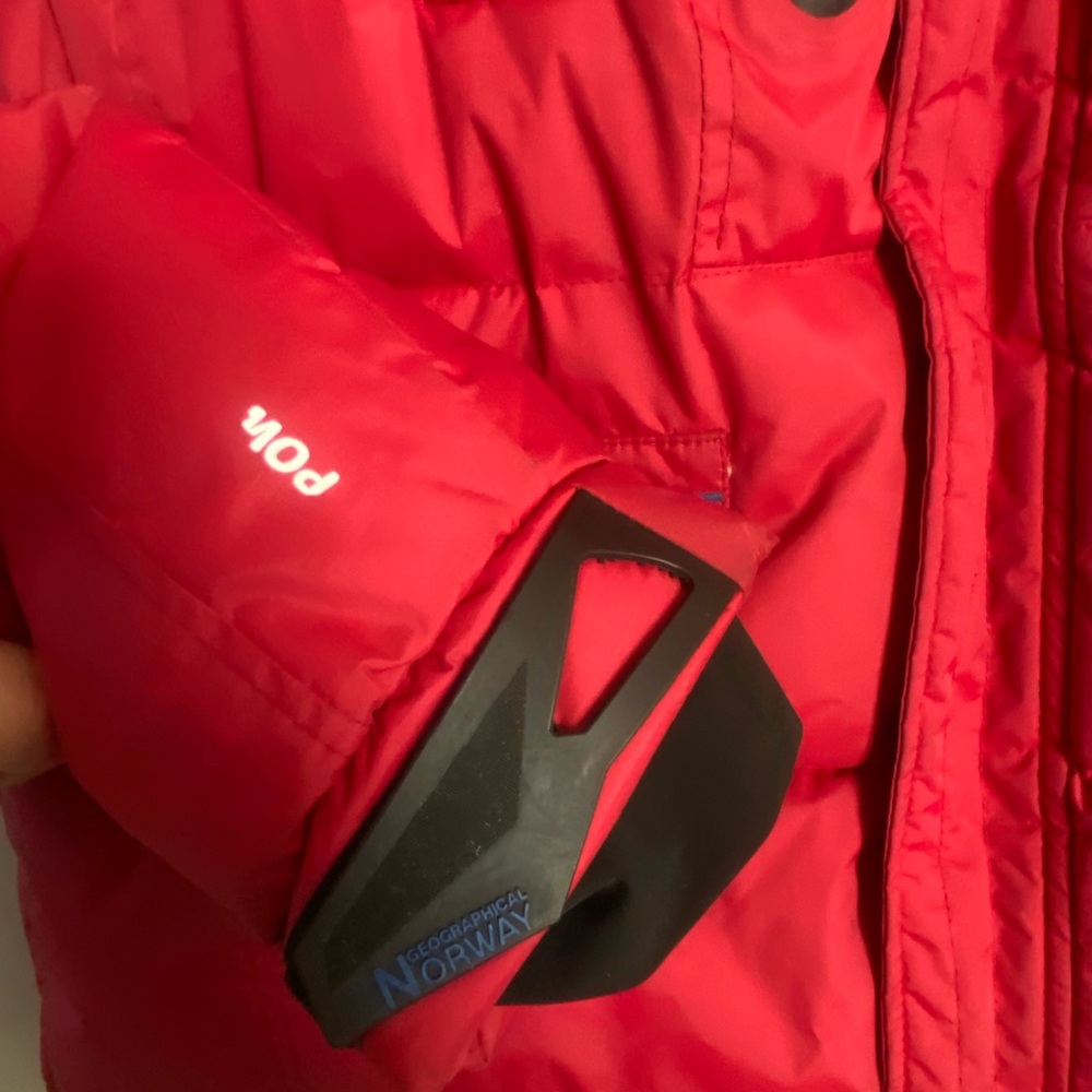 Red Kids Puffer Jacket - Picture 13 of 16